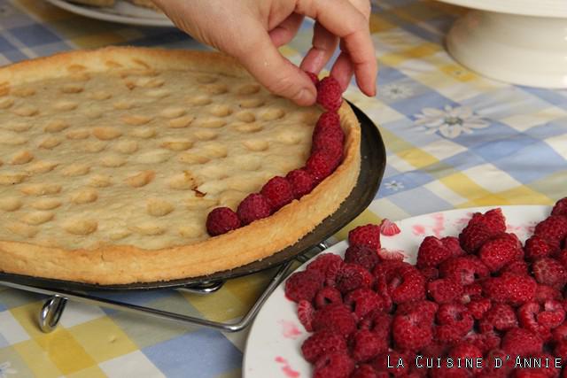 Recette Tarte Aux Framboises - La Cuisine Familiale : Un Plat, Une Recette